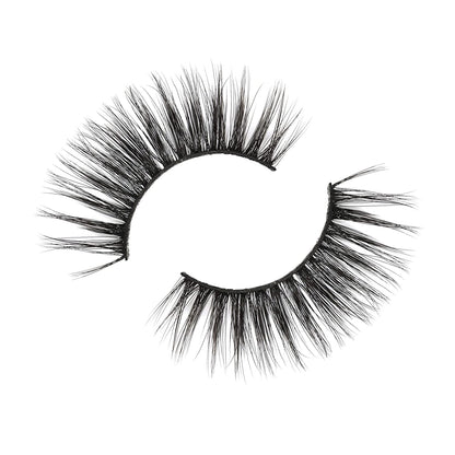 3D False Eyelashes Packs 5 Pairs Faux Mink Lashes Fluffy Natural Look False Lash 18MM Volume Long Faux Eyelash Soft Reusable Lashes (5Pairs1Style(6D08))