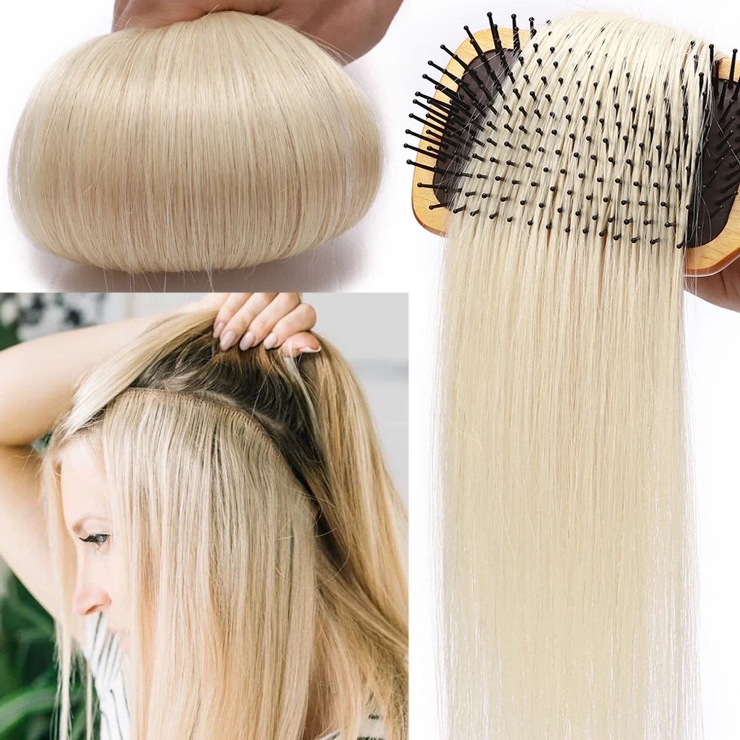 Clip in Hair Extensions 100% Real Remy Human Hair Full Head Soft 8PCS Clip in Russian Remy Hair New Color Balayage Highlight 8"-24" US CLEARANCE